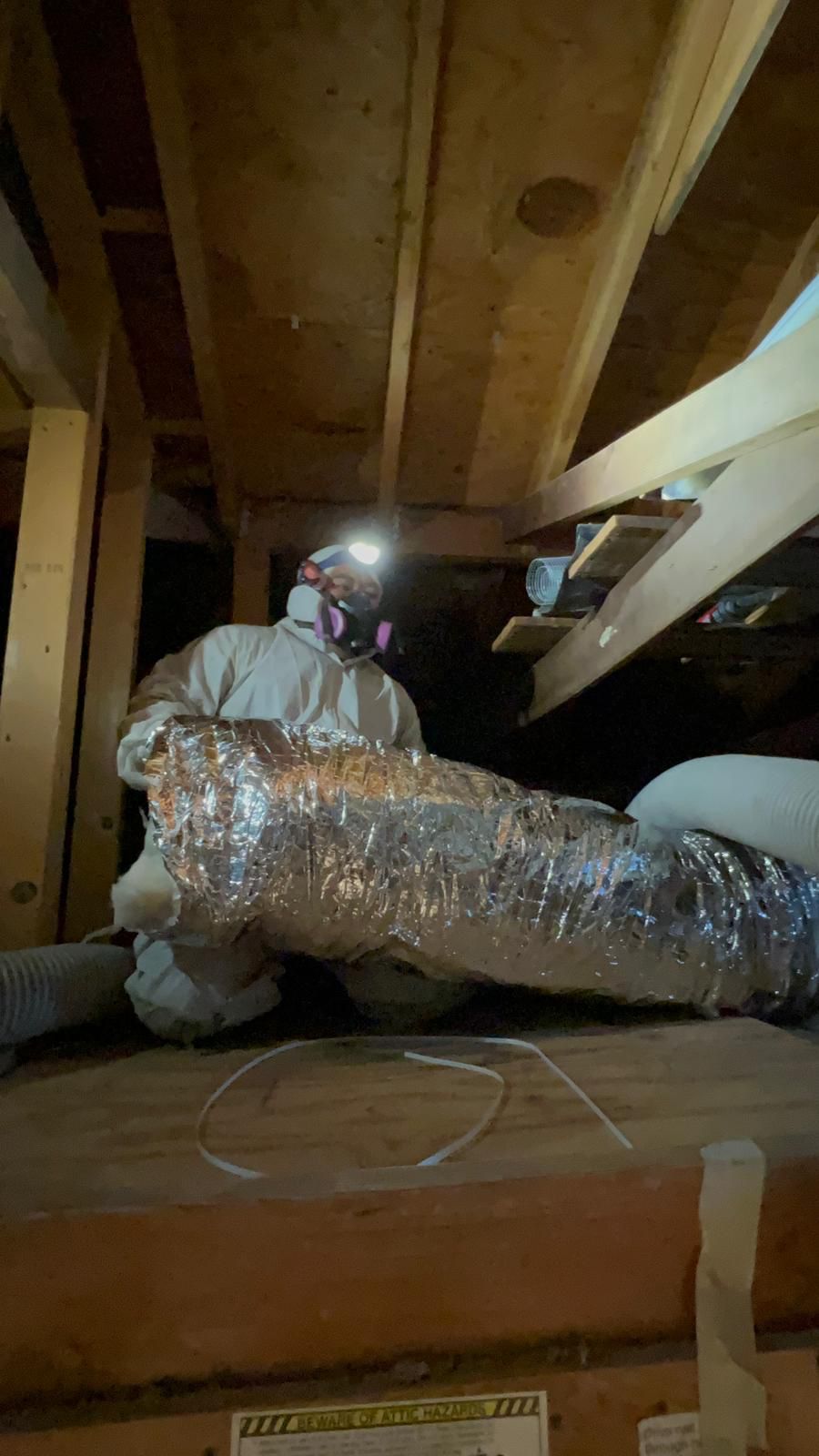Efficient air vent installation